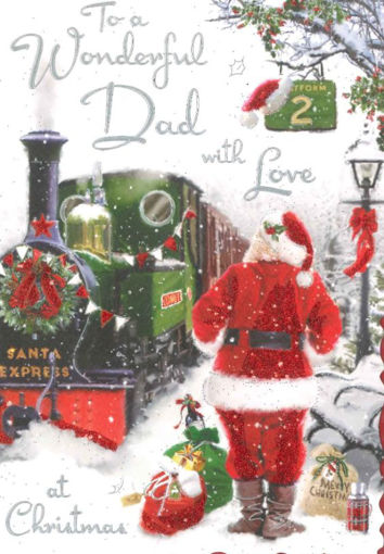 Picture of WONDERFUL DAD CHRISTMAS CARD